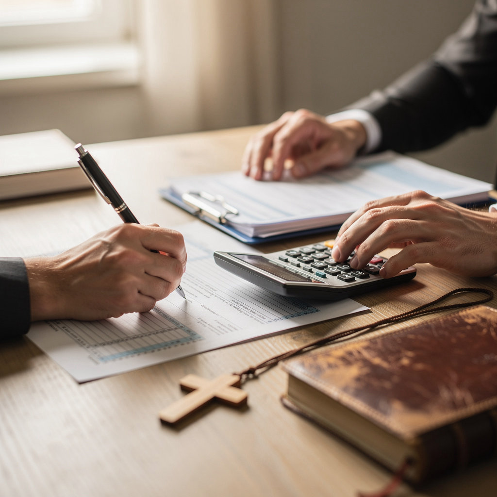 Clergy Tax Service CPA expert preparing tax documents for ministers and religious professionals in San Diego