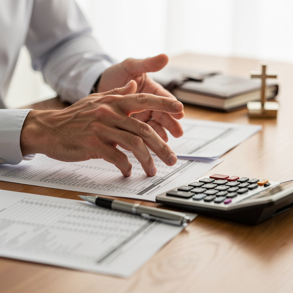 Clergy Tax Service CPA providing personalized tax consultation for a minister in San Diego